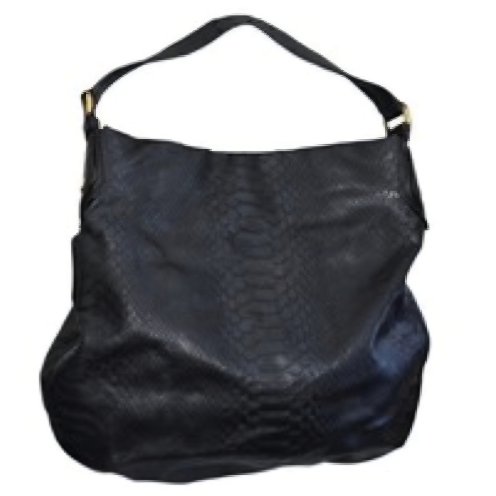 MARC by Marc Jacobs Sneaky Snake Hillier Hobo Black Shoulder Bag + Strap - Picture 2 of 10